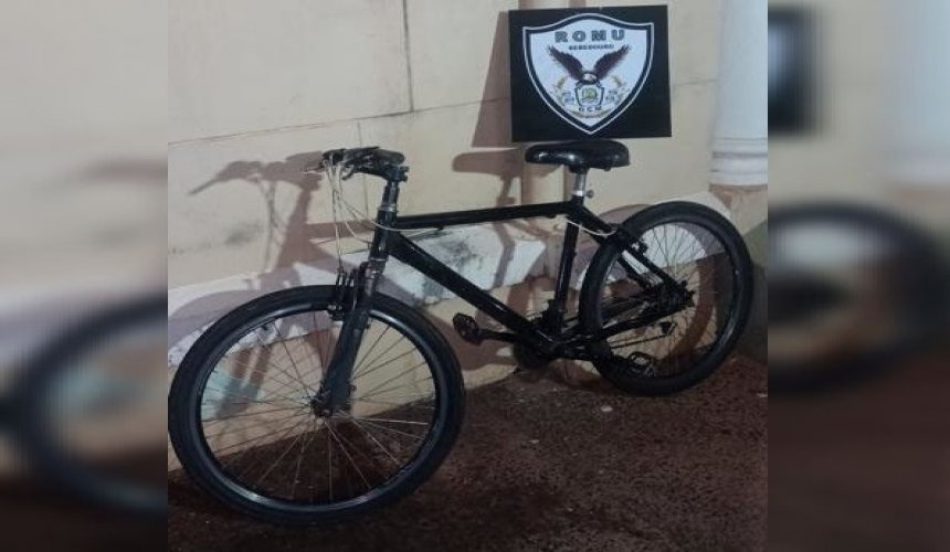 BEBEDOURO - RONDA OSTENSIVA: Guarda Civil Municipal recupera bicicleta furtada